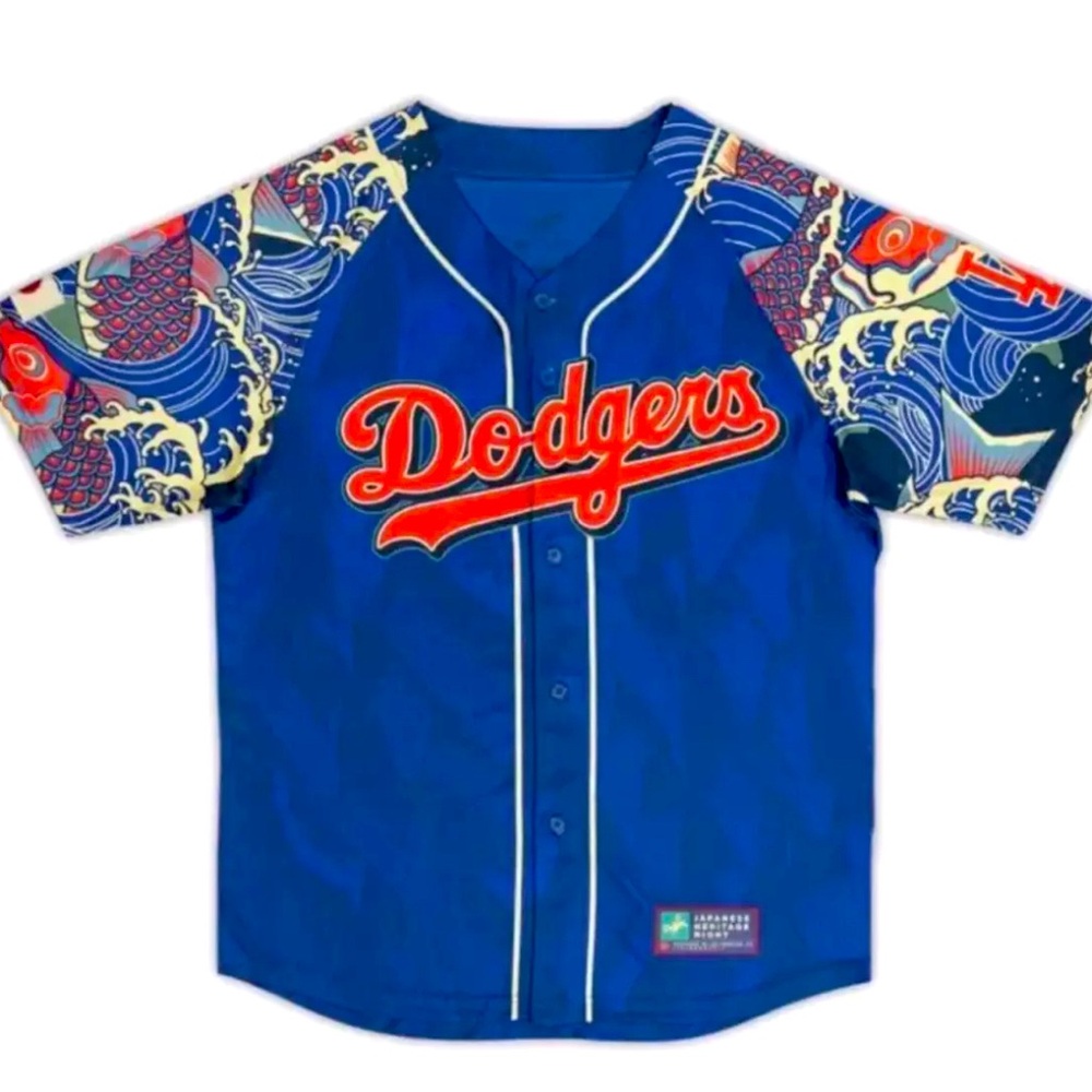 2024 LA DODGERS JAPANESE HERITAGE NIGHT JERSEY 7/2/24 Medium NEW IN BAG